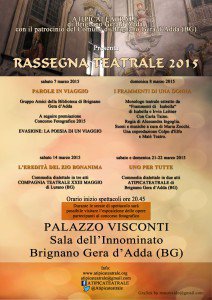 Locandina rassegna teatrale 2015 grande